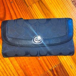 Black Coach Wallet